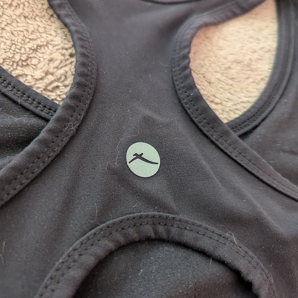 Set of 3 Sports Bras, Size Small, Black and Grey - Picture 3 of 4